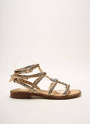 Sandale/Pantofi decupați auriu ASH femeie