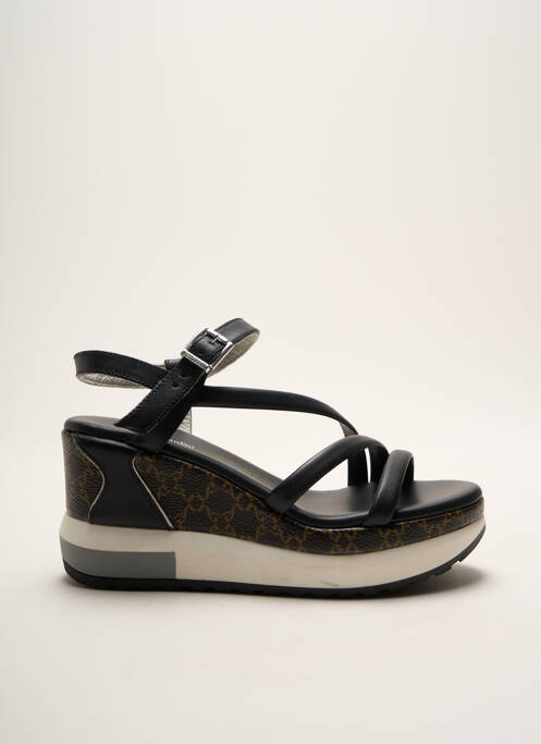 Sandale/Pantofi decupați negru NERO GIARDINI femeie