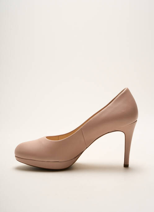 Pantofi cu toc roz HOGL femeie