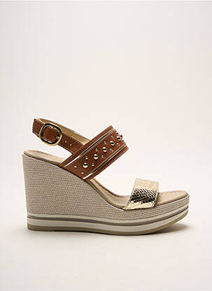 Sandale/Pantofi decupați maro NERO GIARDINI femeie