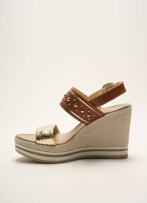 Sandale/Pantofi decupați maro NERO GIARDINI femeie