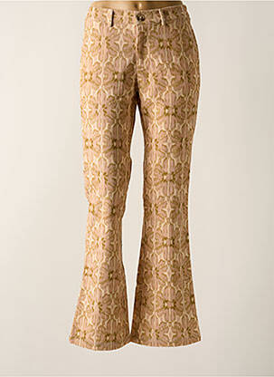 Pantalon evazat roz STORIATIPIC femeie