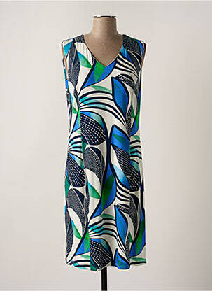 Rochie midi albastru GEVANA femeie