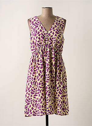 Rochie midi violet C'EST BEAU LA VIE femeie