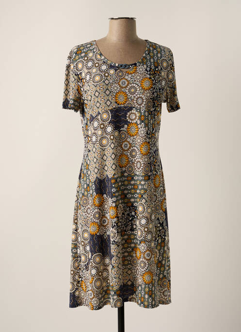 Rochie midi albastru GEVANA femeie