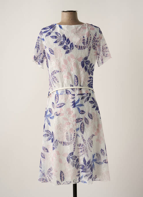 Rochie midi alb CHRISTINE LAURE femeie