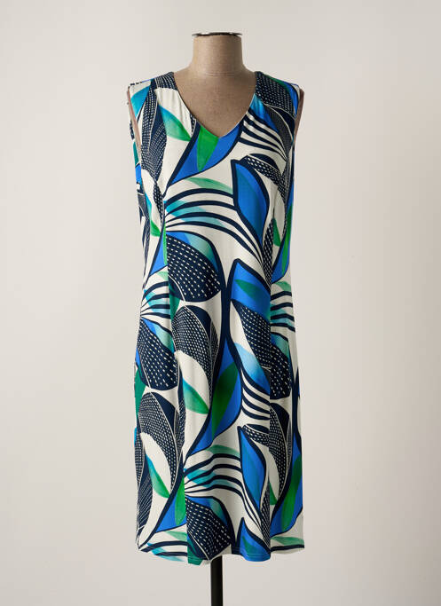 Rochie midi albastru GEVANA femeie