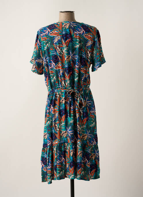 Rochie midi albastru CHRISTINE LAURE femeie