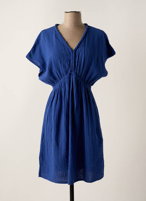 Rochie midi albastru C'EST BEAU LA VIE femeie