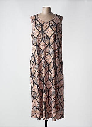 Rochie midi maro CISO femeie