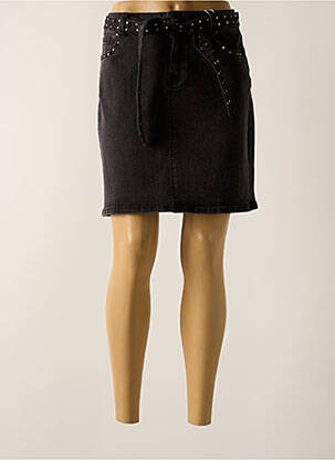 Fustă scurtă gri C'EST BEAU LA VIE femeie