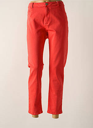 Pantalon 7/8 elasticitate mărime normală portocalie C'EST BEAU LA VIE femeie