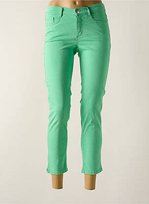 Pantalon 7/8 elasticitate mărime normală verde STARK femeie