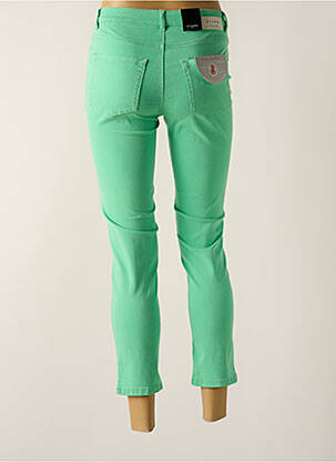 Pantalon 7/8 elasticitate mărime normală verde STARK femeie
