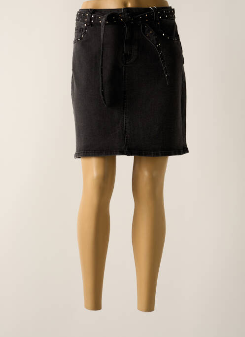 Fustă scurtă gri C'EST BEAU LA VIE femeie