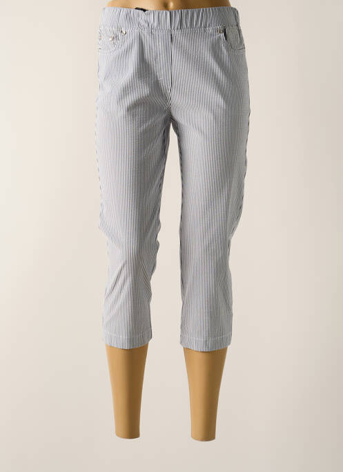 Pantalon trei sferturi albastru ANNA MONTANA femeie