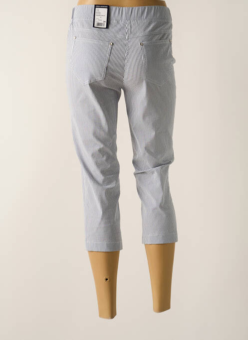 Pantalon trei sferturi albastru ANNA MONTANA femeie