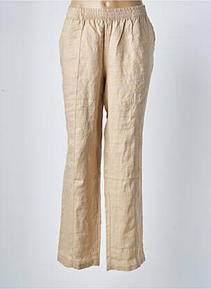 Pantalon drept bej BARBARA LEBEK femeie