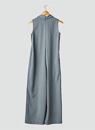 Salopetă-pantalon închidere cu fermoar la spate fără mâneci verde PLEASE femeie