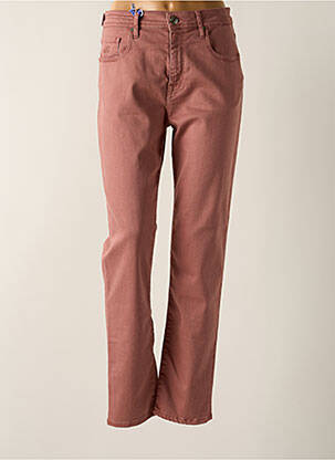 Blugi cu croială dreaptă roz JACOB COHEN femeie