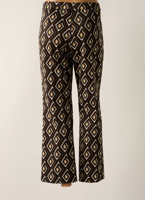 Pantalon 7/8 maro MALIPARMI femeie