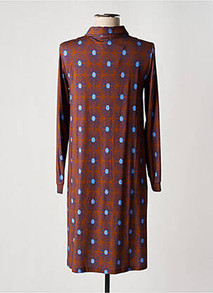 Rochie midi mâneci lungi mâneci lungi maro SIYU femeie