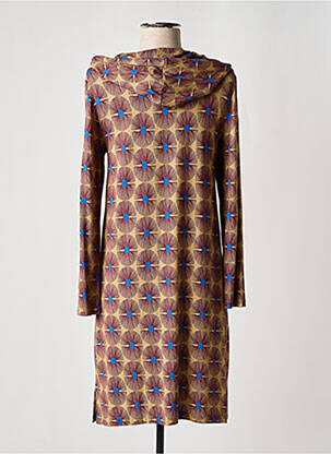 Rochie midi mâneci lungi mâneci lungi bej SIYU femeie