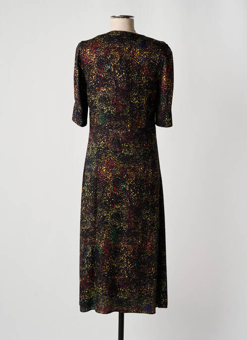 Rochie midi negru PAUL SMITH femeie