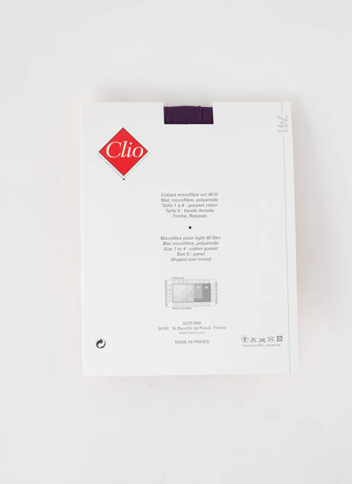 Colanți violet CLIO femeie