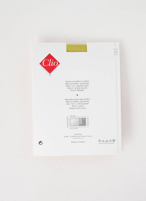 Colanți verde CLIO femeie