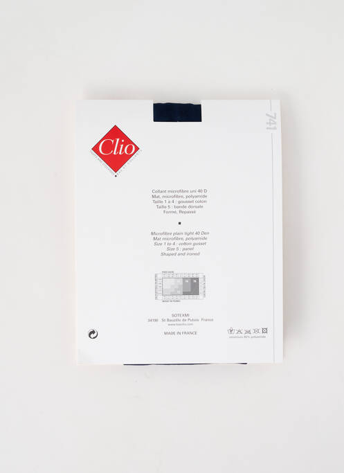 Colanți albastru CLIO femeie