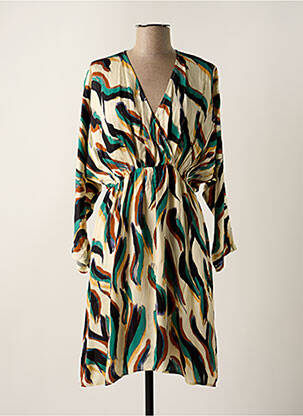 Rochie midi bej SEE U SOON femeie