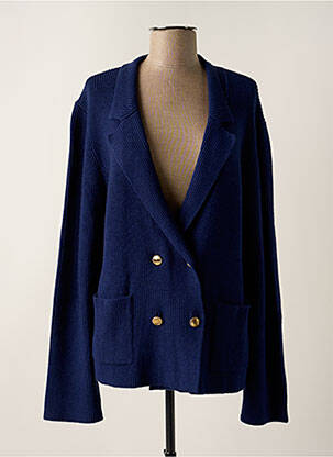 Vestă cu mâneci lungi albastru KOCCA femeie