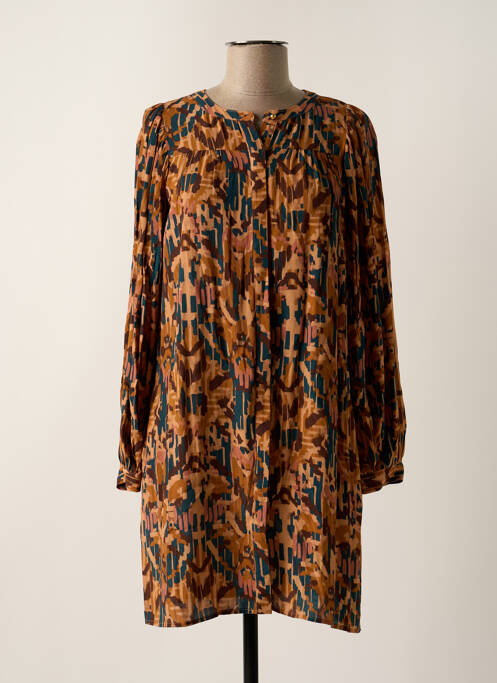 Rochie scurtă maro SEE U SOON femeie