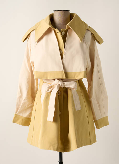 Trench bej FLAM MODE femeie