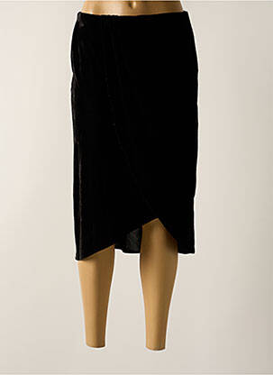 Fustă midi negru SEE U SOON femeie