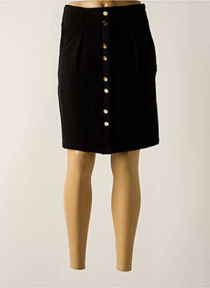 Fustă midi negru SEE U SOON femeie