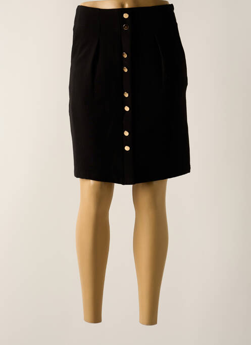 Fustă midi negru SEE U SOON femeie