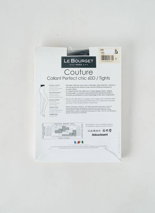 Colanți negru LE BOURGET femeie