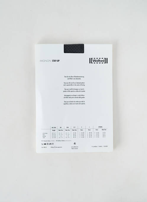 Colanți negru WOLFORD femeie