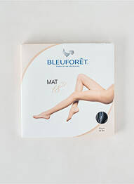 Colanți elastic în talie negru BLEU FORET femme