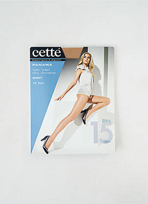 Colanți elastic în talie culoare piersică CETTE femeie