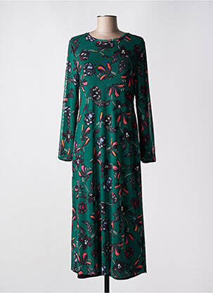 Rochie lungă mâneci lungi mâneci lungi verde STREET ONE femeie