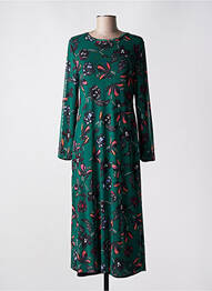 Rochie lungă mâneci lungi mâneci lungi verde STREET ONE femme