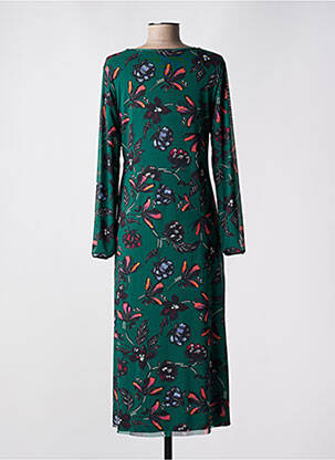 Rochie lungă mâneci lungi mâneci lungi verde STREET ONE femeie