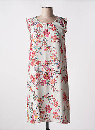 Rochie midi imprimeu floral fără mâneci gri STREET ONE femeie