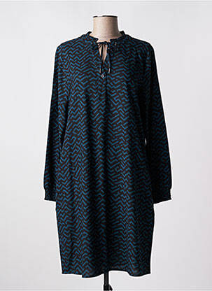 Rochie scurtă croială fluidă mâneci lungi albastru STREET ONE femeie