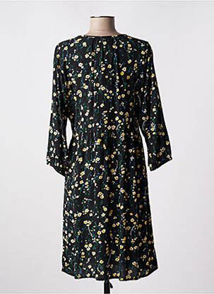 Rochie midi imprimeu floral mâneci 3/4 negru STREET ONE femeie