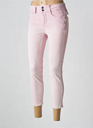 Blugi skinny elasticitate talie joasă roz STREET ONE femeie