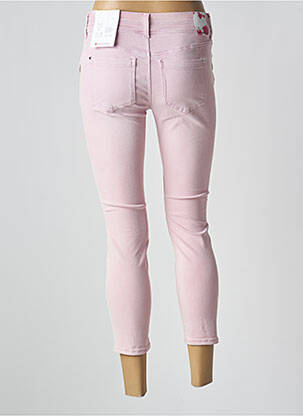 Blugi skinny elasticitate talie joasă roz STREET ONE femeie